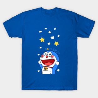 doraemon happy T-Shirt